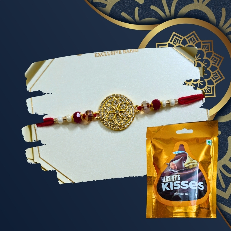 Premium Stone Rakhi