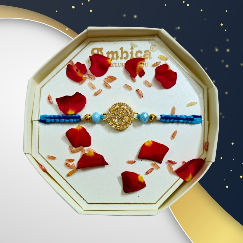Premium Stone Rakhi - Image 2