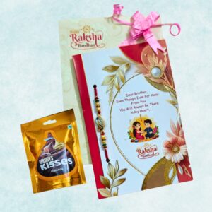 Rakhi With Greeting Card