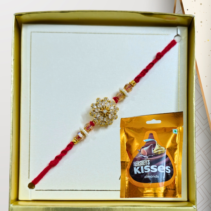 Premium Stone Rakhi - Image 2