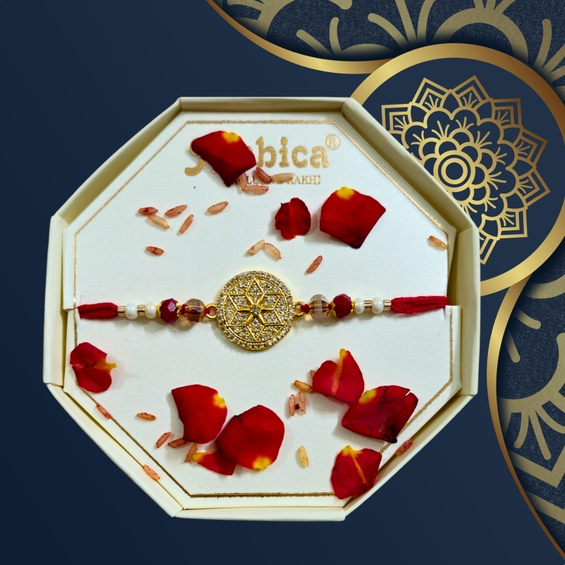 Premium Stone Rakhi - Image 3