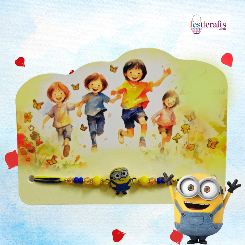 Kids Rakhi - Minion - Image 3