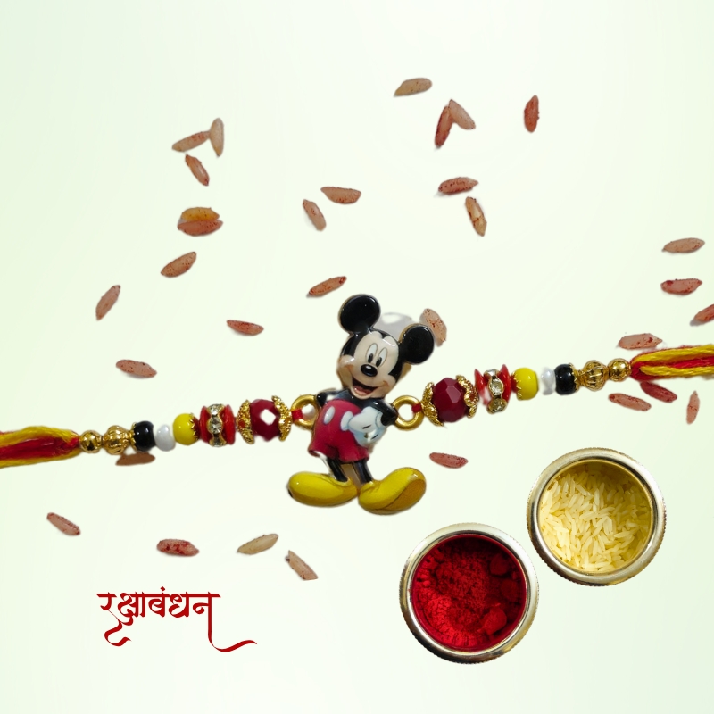 Kids Rakhi - Mickey Mouse - Image 3