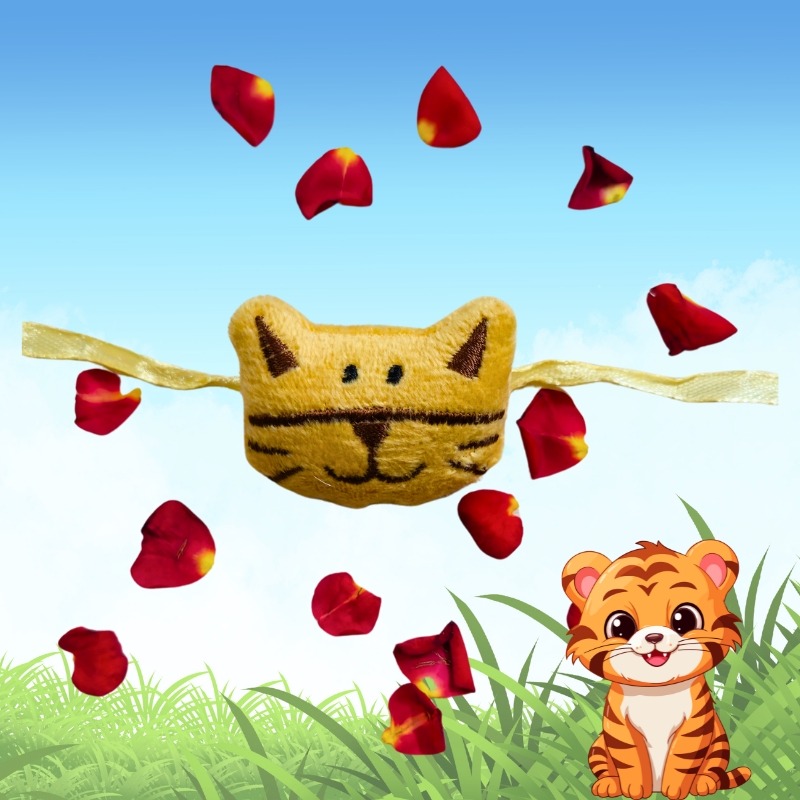 Kids Rakhi - Soft Tiger - Image 3