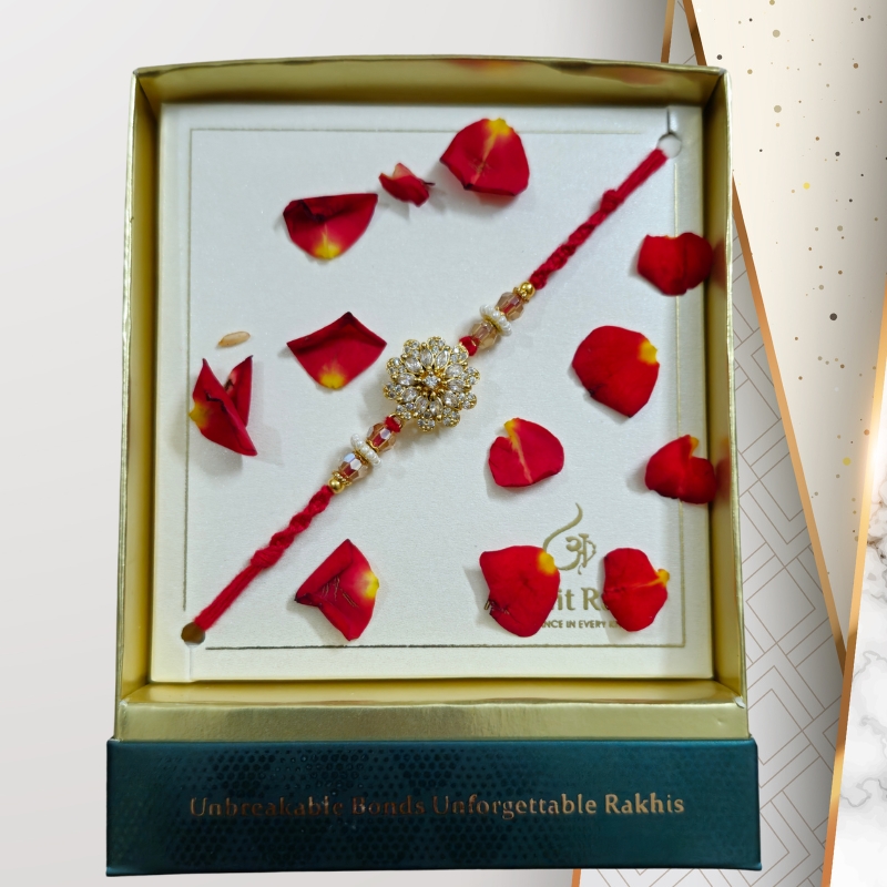 Premium Stone Rakhi - Image 3
