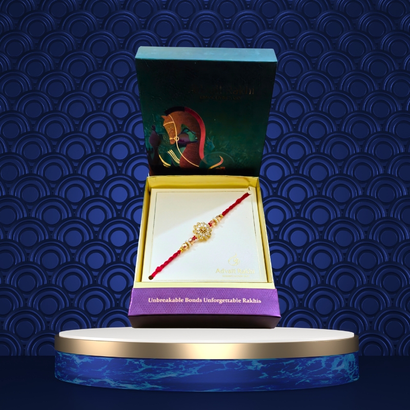 Premium Stone Rakhi - Image 4