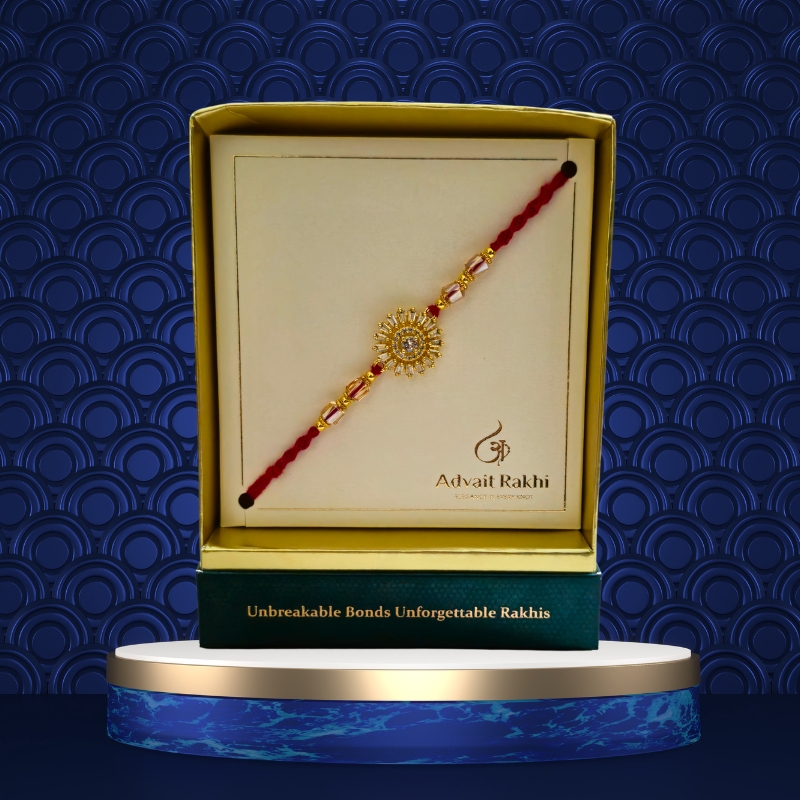 Premium Stone Rakhi - Image 4